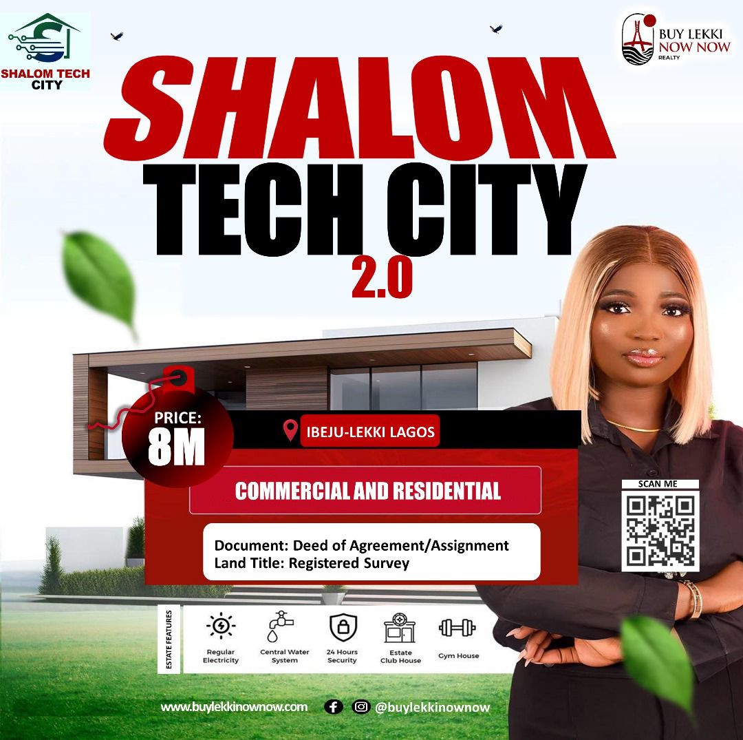 This Estate is located at Ibeju-Lekki Lagos
