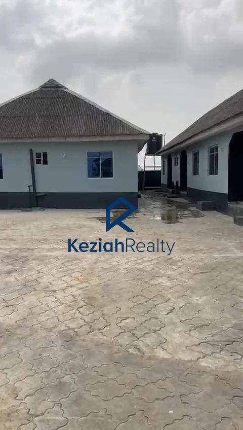 Front view 2units of 2bedroom + 4 units of mini flats Gberigbe Ikorodu 